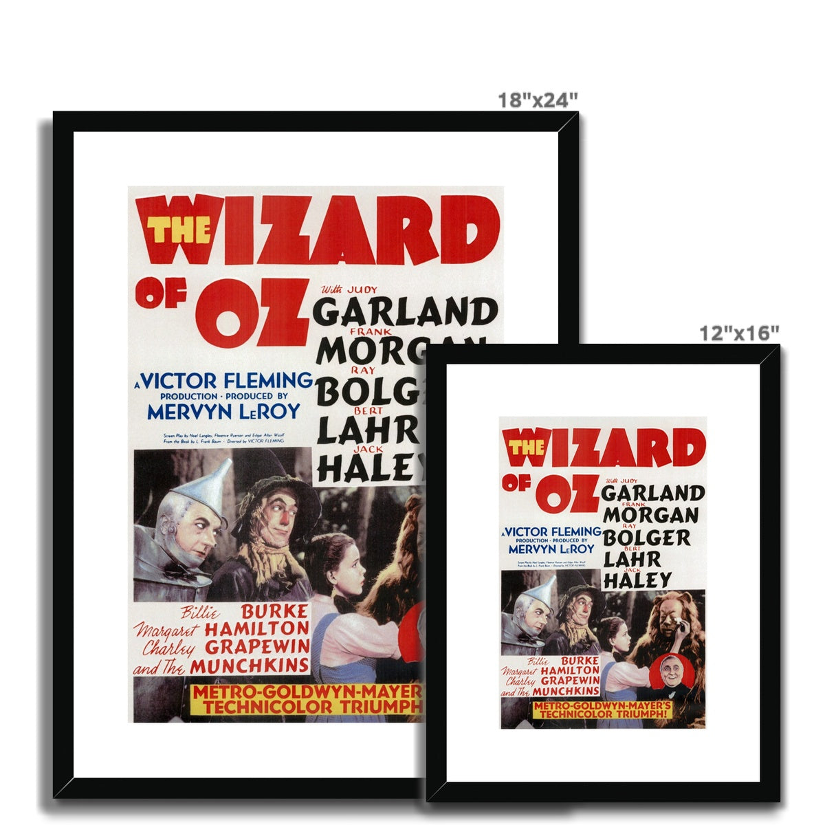 Wizard of Oz | 1939 Framed & Mounted Print