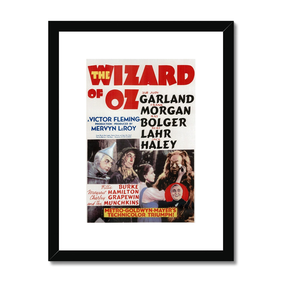 Wizard of Oz | 1939 Framed & Mounted Print