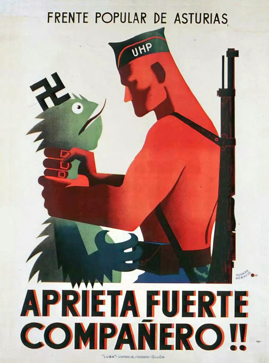 "Squeeze Hard, Comrade!" | Spanish Civil War | 1936